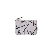 Stick pattern knitted coin purse